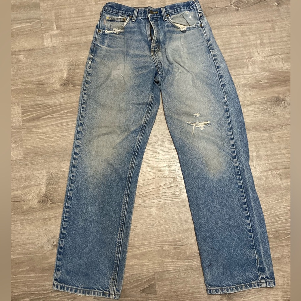 Carhartt Distressed Jeans Size 32 x 34